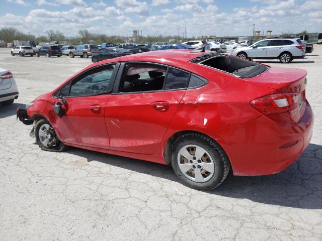 1G1BC5SM4H7252441 - 2017 CHEVROLET CRUZE LS RED photo 2