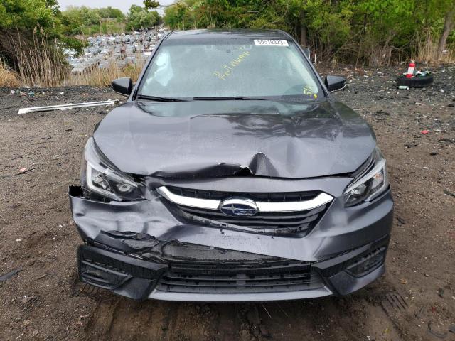 4S3BWAC67N3011404 - 2022 SUBARU LEGACY PREMIUM GRAY photo 5