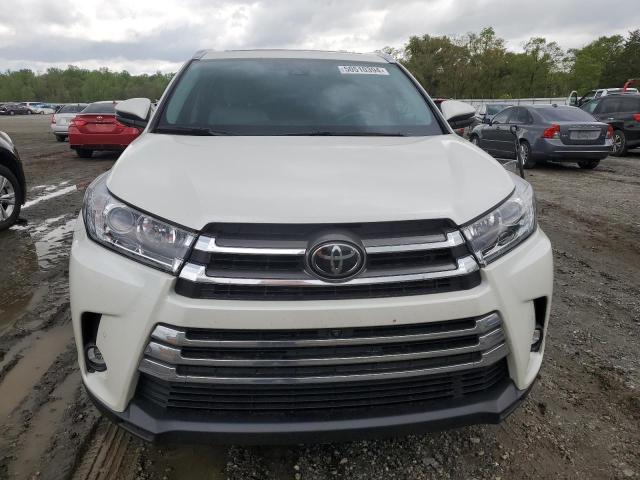 5TDYZRFH2KS321872 - 2019 TOYOTA HIGHLANDER LIMITED WHITE photo 5