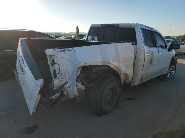 3GTU9DED5LG370709 - 2020 GMC SIERRA K1500 SLT WHITE photo 3