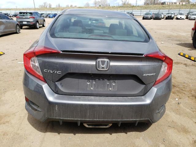 19XFC2F86KE046145 - 2019 HONDA CIVIC SPORT GRAY photo 6