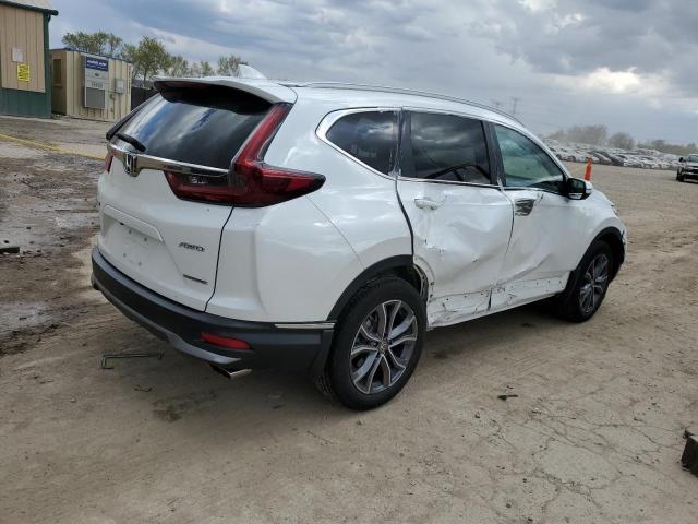 2HKRW2H94MH615437 - 2021 HONDA CR-V TOURING WHITE photo 3