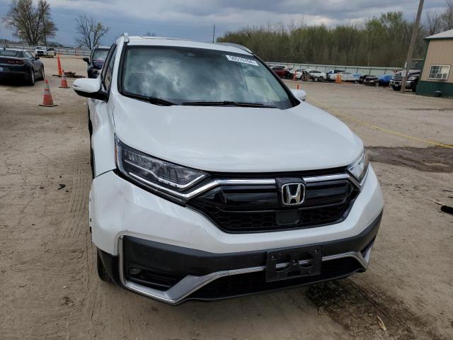 2HKRW2H94MH615437 - 2021 HONDA CR-V TOURING WHITE photo 5