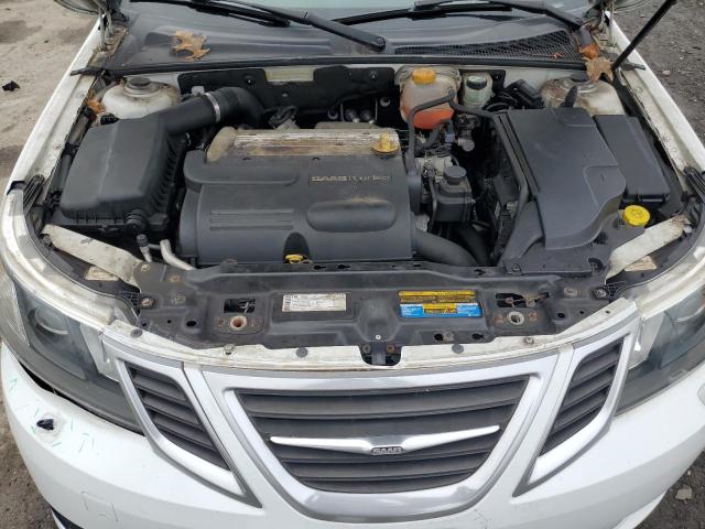 YS3FA4CY7A1616783 - 2010 SAAB 9-3 2.0T WHITE photo 11