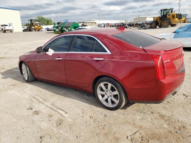 1G6AA5RA8G0110074 - 2016 CADILLAC ATS RED photo 2