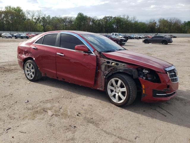 1G6AA5RA8G0110074 - 2016 CADILLAC ATS RED photo 4