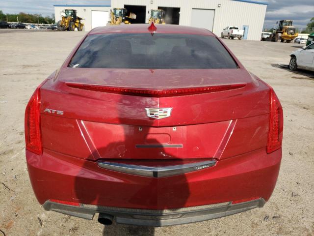 1G6AA5RA8G0110074 - 2016 CADILLAC ATS RED photo 6