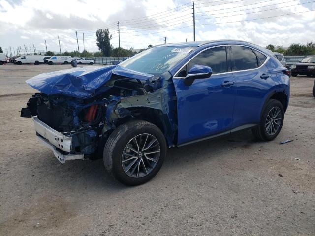 2T2GGCEZ4NC014768 - 2022 LEXUS NX 350 BLUE photo 1