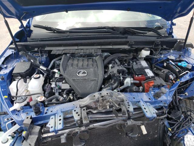 2T2GGCEZ4NC014768 - 2022 LEXUS NX 350 BLUE photo 12