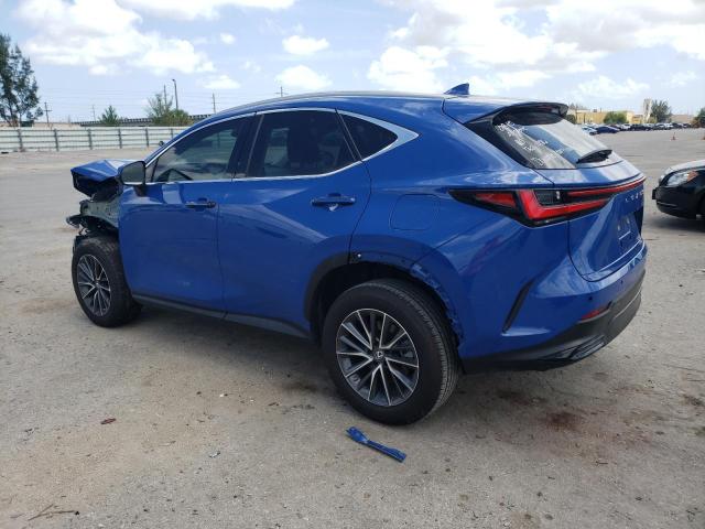 2T2GGCEZ4NC014768 - 2022 LEXUS NX 350 BLUE photo 2