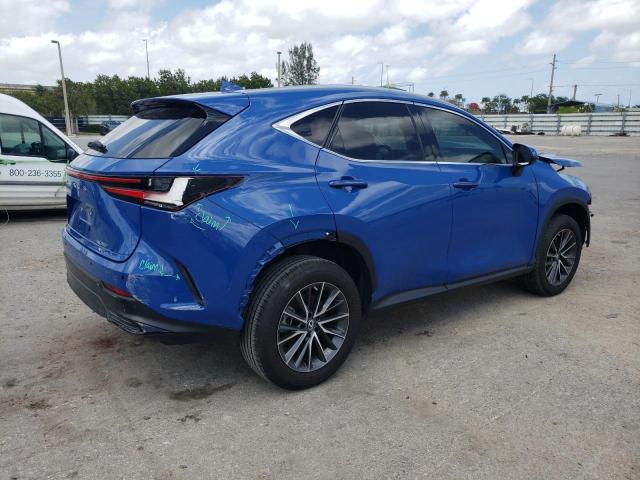 2T2GGCEZ4NC014768 - 2022 LEXUS NX 350 BLUE photo 3