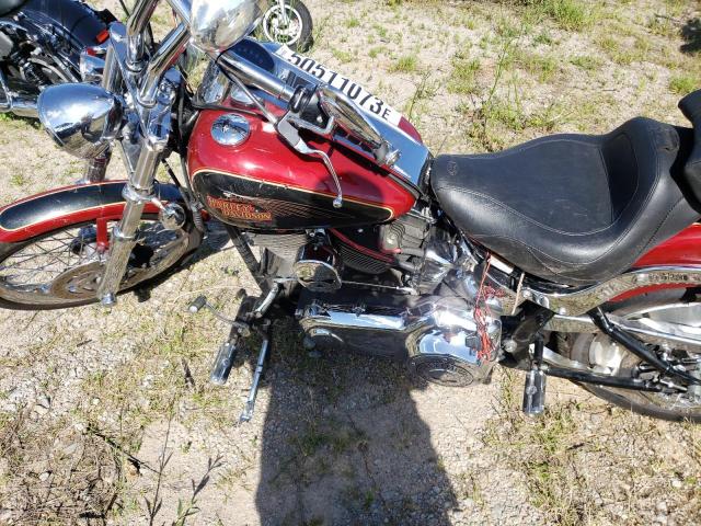 1HD1JL5117Y019638 - 2007 HARLEY-DAVIDSON FXST CUSTOM RED photo 9