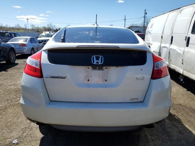 5J6TF2H58CL008786 - 2012 HONDA CROSSTOUR EXL WHITE photo 6