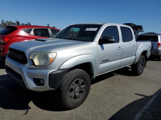 3TMJU4GN3DM142007 - 2013 TOYOTA TACOMA DOUBLE CAB PRERUNNER SILVER photo 1