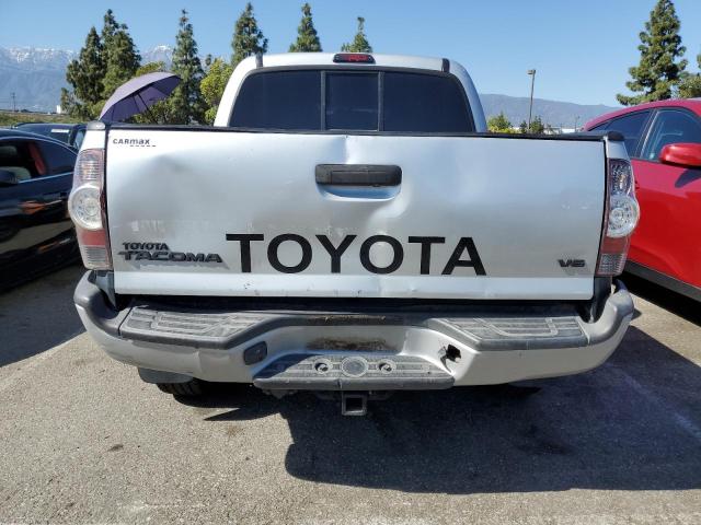3TMJU4GN3DM142007 - 2013 TOYOTA TACOMA DOUBLE CAB PRERUNNER SILVER photo 6