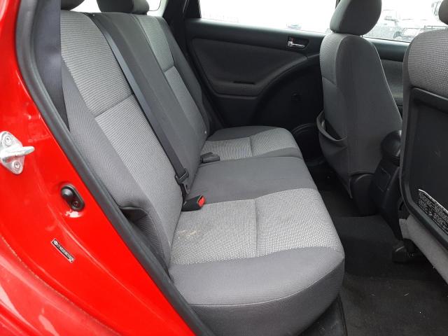 2T1KR32E86C558296 - 2006 TOYOTA COROLLA MA XR RED photo 10