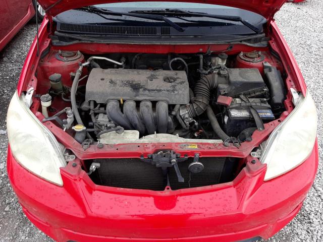 2T1KR32E86C558296 - 2006 TOYOTA COROLLA MA XR RED photo 11