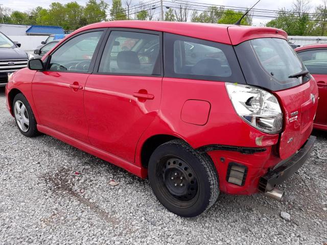 2T1KR32E86C558296 - 2006 TOYOTA COROLLA MA XR RED photo 2