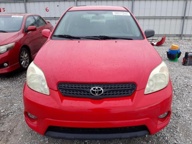 2T1KR32E86C558296 - 2006 TOYOTA COROLLA MA XR RED photo 5