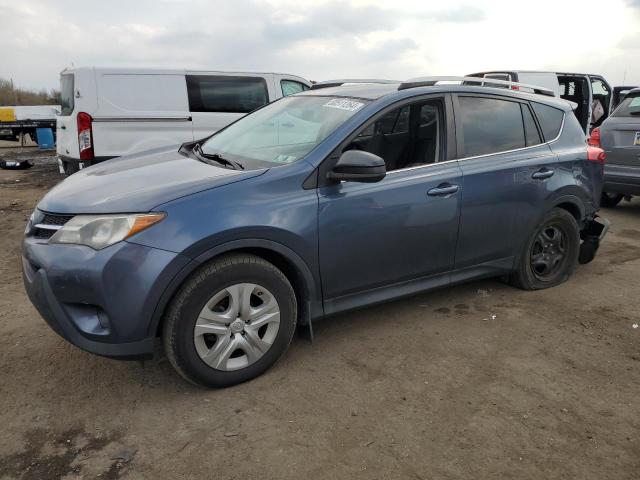 2T3BFREV4DW104069 - 2013 TOYOTA RAV4 LE BLUE photo 1