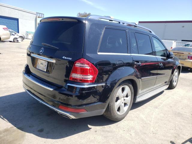 4JGBF7BE1BA642552 - 2011 MERCEDES-BENZ GL 450 4MATIC BLACK photo 3