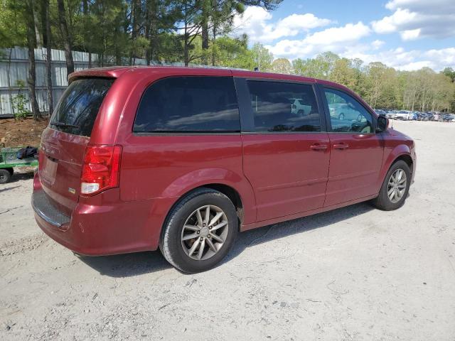 2C4RDGBG6FR709528 - 2015 DODGE GRAND CARA SE BURGUNDY photo 3