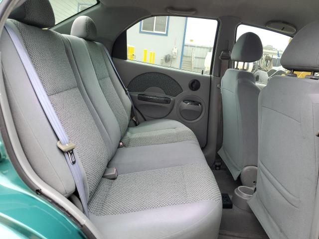 KL1TJ52684B171878 - 2004 CHEVROLET AVEO LS فيروزي صورة 10