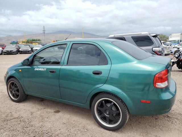 KL1TJ52684B171878 - 2004 CHEVROLET AVEO LS فيروزي صورة 2