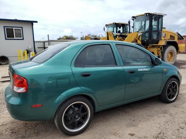 KL1TJ52684B171878 - 2004 CHEVROLET AVEO LS فيروزي صورة 3
