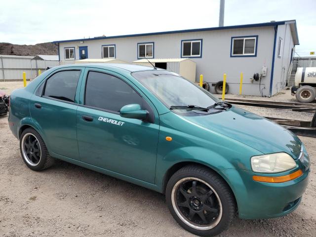 KL1TJ52684B171878 - 2004 CHEVROLET AVEO LS فيروزي صورة 4