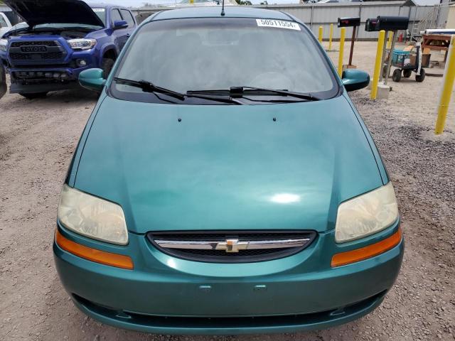 KL1TJ52684B171878 - 2004 CHEVROLET AVEO LS فيروزي صورة 5