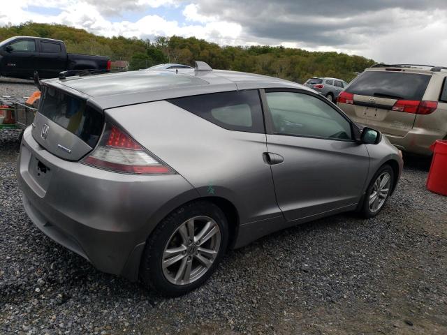 JHMZF1D63BS004964 - 2011 HONDA CR-Z EX SILVER photo 3