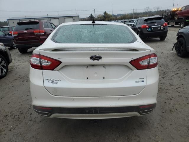 3FA6P0T97GR181341 - 2016 FORD FUSION SE WHITE photo 6