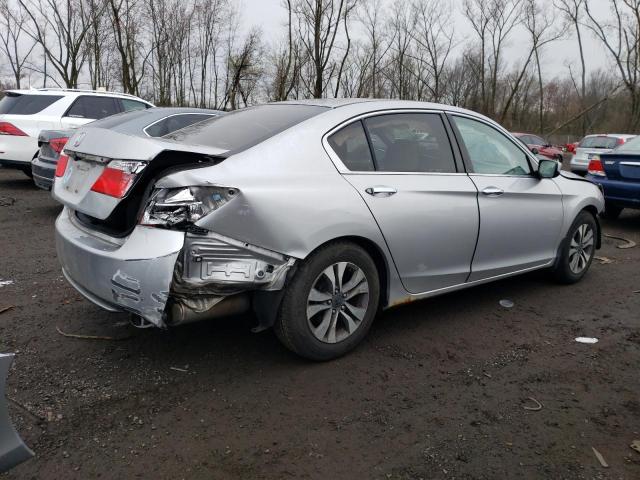 1HGCR2F32DA132212 - 2013 HONDA ACCORD LX SILVER photo 3