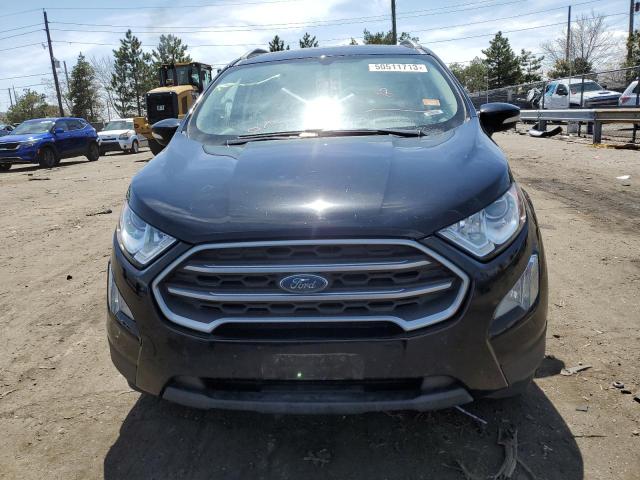 MAJ6P1UL9JC235017 - 2018 FORD ECOSPORT SE Czarny zdjęcie 5