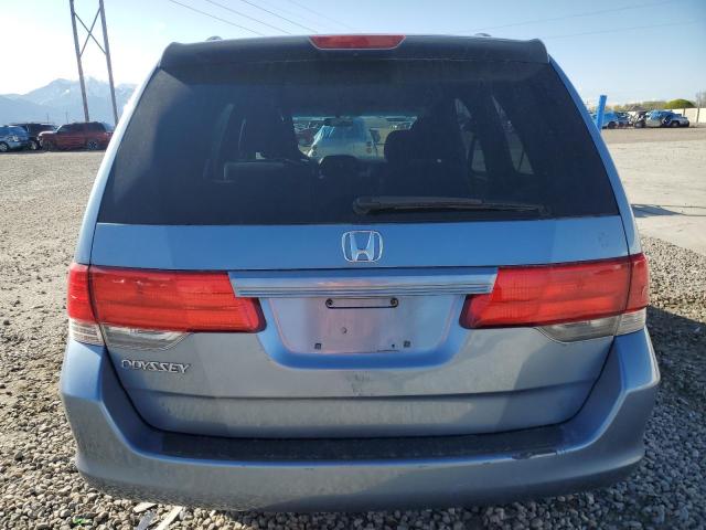 5FNRL38458B067407 - 2008 HONDA ODYSSEY EX BLUE photo 6