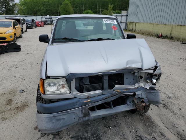 1FTYR10U15PA39874 - 2005 FORD RANGER SILVER photo 5