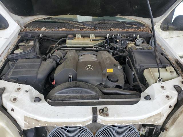 4JGAB54E2WA037776 - 1998 MERCEDES-BENZ ML 320 WHITE photo 11