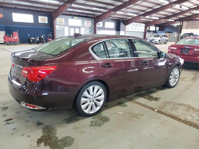 JH4KC2F99GC000362 - 2016 ACURA RLX SPORT HYBRID ADVANCE BURGUNDY photo 3