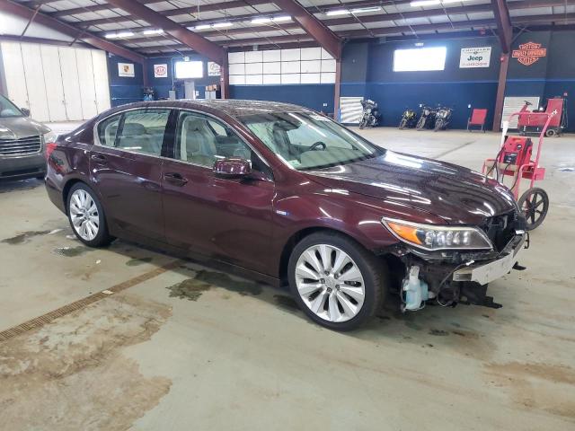 JH4KC2F99GC000362 - 2016 ACURA RLX SPORT HYBRID ADVANCE BURGUNDY photo 4