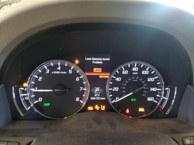 JH4KC2F99GC000362 - 2016 ACURA RLX SPORT HYBRID ADVANCE BURGUNDY photo 9