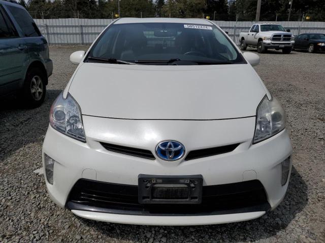 JTDKN3DU4E1745781 - 2014 TOYOTA PRIUS WHITE photo 5