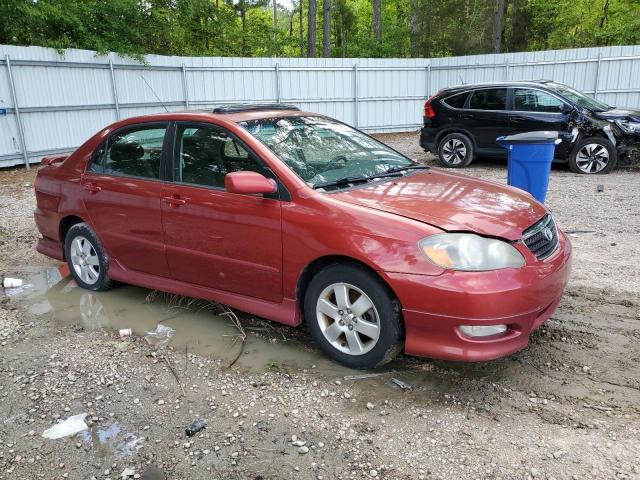 2T1BR30E36C617712 - 2006 TOYOTA COROLLA CE BURGUNDY photo 4