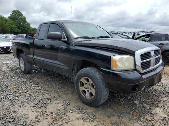 1D7HW42N86S516062 - 2006 DODGE DAKOTA SLT BLACK photo 4