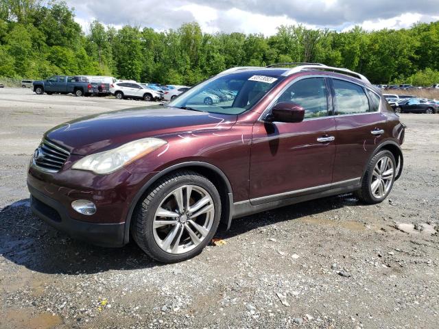 JN1AJ0HR3BM854712 - 2011 INFINITI EX35 BASE BURGUNDY photo 1