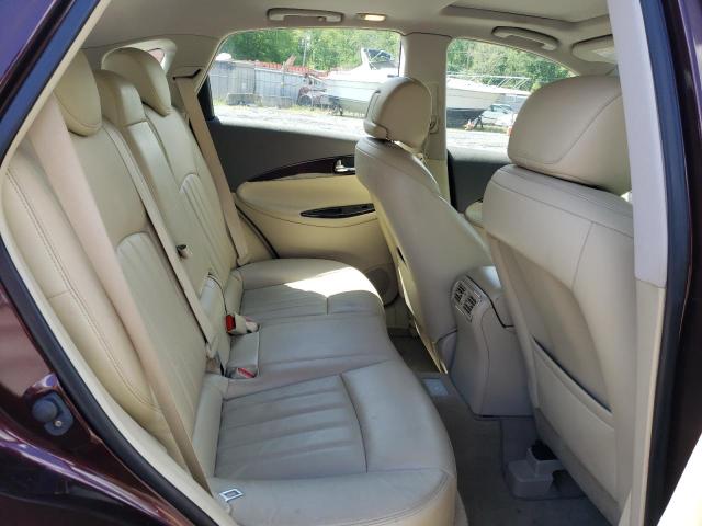 JN1AJ0HR3BM854712 - 2011 INFINITI EX35 BASE ბურგუნდია ფოტო 11
