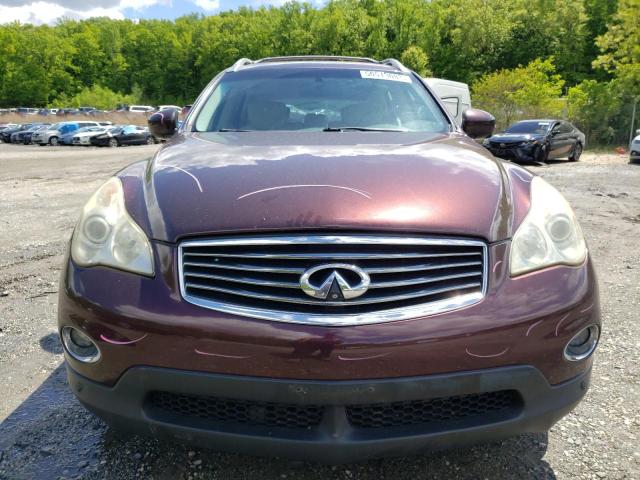 JN1AJ0HR3BM854712 - 2011 INFINITI EX35 BASE BURGUNDY photo 5