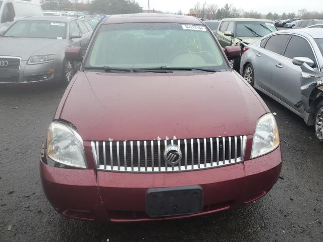 1MEHM43156G604631 - 2006 MERCURY MONTEGO PREMIER MAROON photo 5