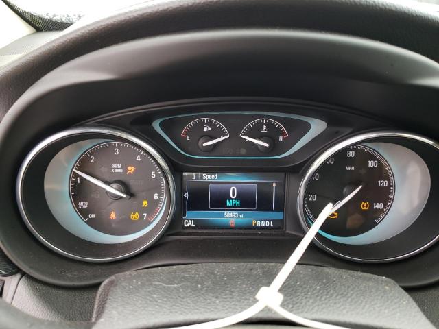 LRBFXBSA7HD110716 - 2017 BUICK ENVISION ESSENCE SILVER photo 9