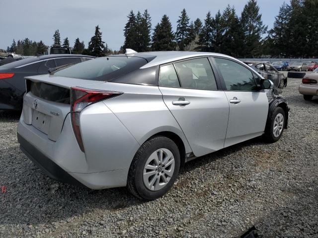 JTDKBRFU8G3003979 - 2016 TOYOTA PRIUS SILVER photo 3